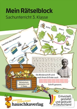 Abbildung von Depireux | Mein Rätselblock Sachunterricht 3. Klasse | 1. Auflage | 2024 | beck-shop.de