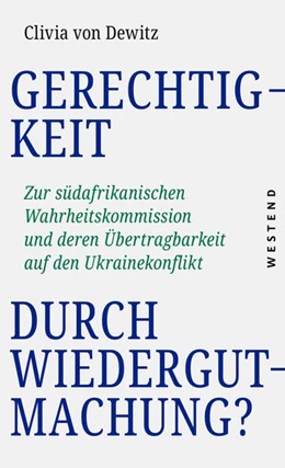 Abbildung von Dewitz | Gerechtigkeit durch Wiedergutmachung? | 1. Auflage | 2024 | beck-shop.de