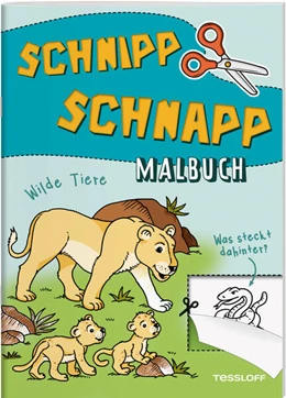 Abbildung von Schnipp Schnapp Malbuch. Wilde Tiere. Was steckt dahinter? | 1. Auflage | 2024 | beck-shop.de
