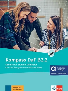 Abbildung von Kompass DaF B2.2 - Hybride Ausgabe allango | 1. Auflage | 2024 | beck-shop.de