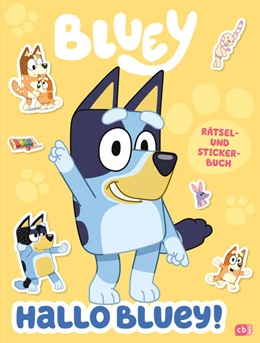 Abbildung von Hallo BLUEY! - Ein lustiges Rätsel- und Stickerbuch | 1. Auflage | 2024 | beck-shop.de