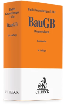 Abbildung von Battis / Krautzberger | Baugesetzbuch: BauGB | 16. Auflage | 2025 | beck-shop.de