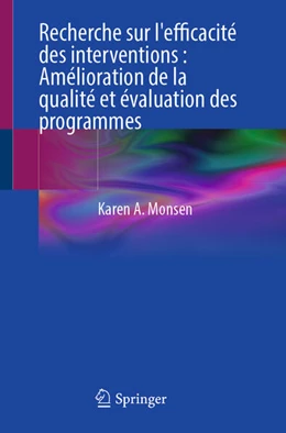 Abbildung von Monsen | Recherche sur l'efficacité des interventions : Amélioration de la qualité et évaluation des programmes | 1. Auflage | 2024 | beck-shop.de