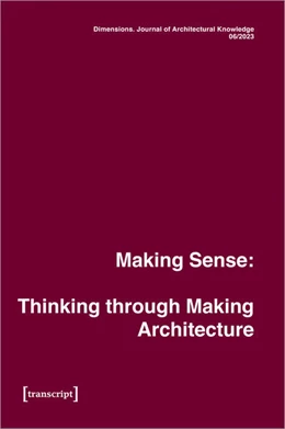 Abbildung von Andersen / Julebæk | Dimensions. Journal of Architectural Knowledge | 1. Auflage | 2024 | beck-shop.de
