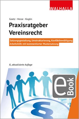 Abbildung von Goetz / Hesse | Praxisratgeber Vereinsrecht | 8. Auflage | 2023 | beck-shop.de