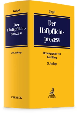 Abbildung von Geigel | Der Haftpflichtprozess | 29. Auflage | 2024 | beck-shop.de