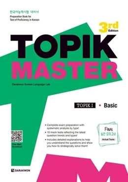 Abbildung von Darakwon Korean Language Lab | TOPIK MASTER Final - TOPIK I Basic | 3. Auflage | 2023 | beck-shop.de
