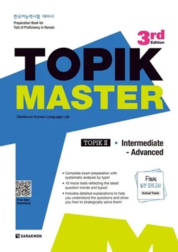 Abbildung von Darakwon Korean Language Lab | TOPIK MASTER Final - TOPIK II Intermediate Advanced | 3. Auflage | 2023 | beck-shop.de