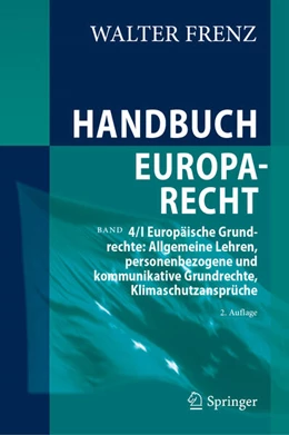 Abbildung von Frenz | Handbuch Europarecht | 2. Auflage | 2024 | beck-shop.de