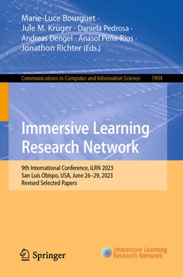 Abbildung von Bourguet / Krüger | Immersive Learning Research Network | 1. Auflage | 2023 | beck-shop.de