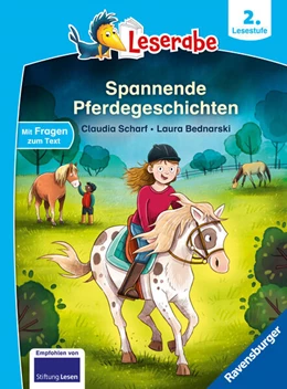 Abbildung von Scharf | Spannende Pferdegeschichten - Lesen lernen mit dem Leseraben - Erstlesebuch - Kinderbuch ab 7 Jahren - Lesen üben 2. Klasse Mädchen und Jungen (Leserabe 2. Klasse) | 1. Auflage | 2024 | beck-shop.de