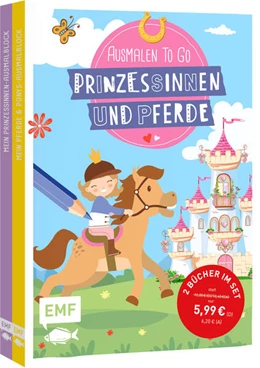 Abbildung von Ausmalen to go: Prinzessinnen und Pferde | 1. Auflage | 2024 | beck-shop.de
