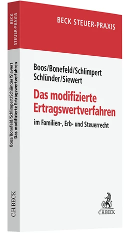 Abbildung von Boos / Bonefeld | Das modifizierte Ertragswertverfahren | 1. Auflage | 2024 | beck-shop.de