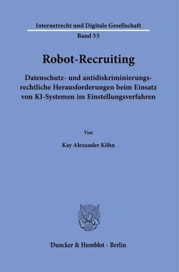 Abbildung von Köhn | Robot-Recruiting. | 1. Auflage | 2023 | beck-shop.de