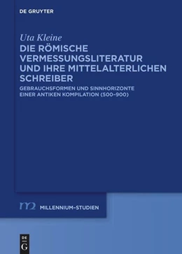 Abbildung von Kleine | Die römische Vermessungsliteratur und ihre mittelalterlichen Schreiber | 1. Auflage | 2027 | beck-shop.de