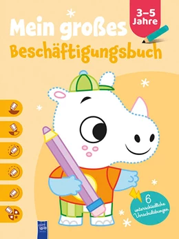 Abbildung von Mein großes Beschäftigungsbuch 3-5 Jahre (Cover Nashorn) | 1. Auflage | 2024 | beck-shop.de