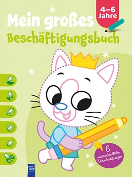Abbildung von Mein großes Beschäftigungsbuch 4-6 Jahre (Cover Katze) | 1. Auflage | 2024 | beck-shop.de
