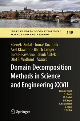 Abbildung von Dostál / Kozubek | Domain Decomposition Methods in Science and Engineering XXVII | 1. Auflage | 2024 | 149 | beck-shop.de