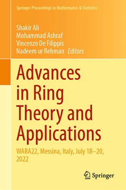 Abbildung von Ali / Ashraf | Advances in Ring Theory and Applications | 1. Auflage | 2024 | beck-shop.de