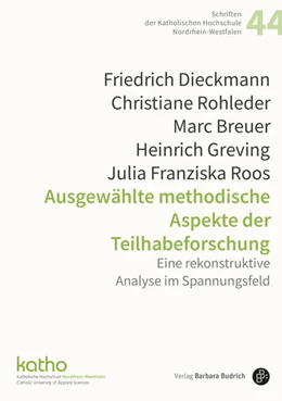 Abbildung von Dieckmann / Rohleder | Ausgewählte methodische Aspekte der Teilhabeforschung | 1. Auflage | 2025 | 44 | beck-shop.de