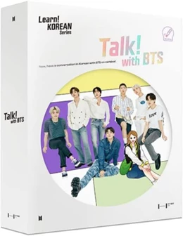Abbildung von CAKE Corporation | Talk! With BTS (Global edition) | 2-Book Set (without Motipen) | Korean Learning for Basic Learners | Korean Keyboard Stickers | 1. Auflage | 2023 | beck-shop.de