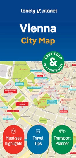 Abbildung von Lonely Planet Vienna City Map | 2. Auflage | 2024 | beck-shop.de