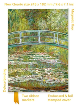 Abbildung von Claude Monet: Bridge Over a Pond of Water Lilies (Foiled Quarto Journal) | 1. Auflage | 2024 | beck-shop.de