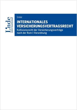 Abbildung von Gruber | Internationales Versicherungsvertragsrecht | 1. Auflage | 2024 | beck-shop.de