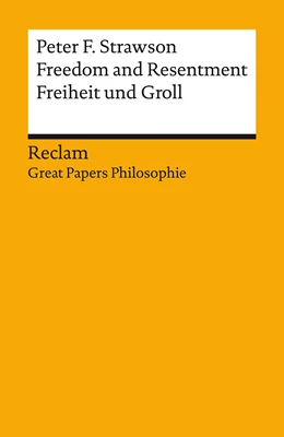 Abbildung von Strawson / Meyer | Freedom and Resentment / Freiheit und Groll. Englisch/Deutsch. [Great Papers Philosophie] | 1. Auflage | 2024 | beck-shop.de
