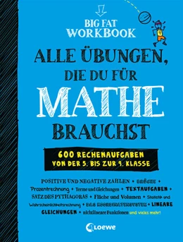 Abbildung von Big Fat Workbook - Alle Übungen, die du für Mathe brauchst | 1. Auflage | 2024 | beck-shop.de