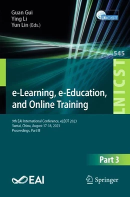 Abbildung von Gui / Li | e-Learning, e-Education, and Online Training | 1. Auflage | 2024 | beck-shop.de