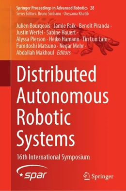 Abbildung von Bourgeois / Paik | Distributed Autonomous Robotic Systems | 1. Auflage | 2024 | beck-shop.de