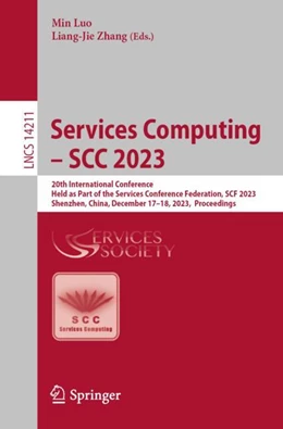 Abbildung von Luo / Zhang | Services Computing – SCC 2023 | 1. Auflage | 2024 | beck-shop.de
