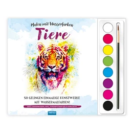 Abbildung von Trötsch Verlag GmbH & Co.KG | Trötsch Malen mit Wasserfarben Tiere | 1. Auflage | 2024 | beck-shop.de