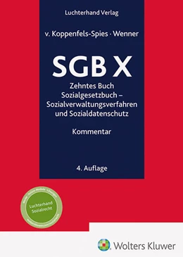 Abbildung von von Koppenfels-Spies / Wenner | SGB X - Kommentar | 4. Auflage | 2025 | beck-shop.de