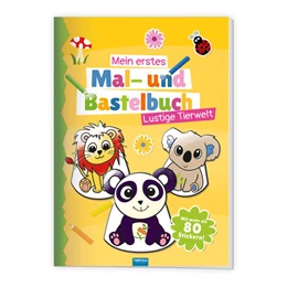Abbildung von Trötsch Verlag GmbH & Co.KG | Trötsch Malbuch Bastelbuch Mein erstes Mal- und Bastelbuch Lustige Tierwelt | 1. Auflage | 2024 | beck-shop.de