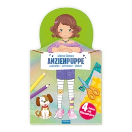 Abbildung von Trötsch Verlag GmbH & Co.KG | Trötsch Beschäftigungsbuch Malbuch Stickerbuch Meine liebste Anziehpuppe | 1. Auflage | 2024 | beck-shop.de