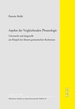 Abbildung von Boldt | Aspekte der Vergleichenden Phraseologie | 1. Auflage | 2023 | 34 | beck-shop.de