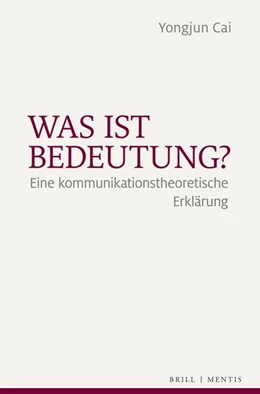 Abbildung von Cai | Was ist Bedeutung? | 1. Auflage | 2024 | beck-shop.de