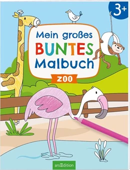 Abbildung von Mein großes buntes Malbuch - Zoo | 1. Auflage | 2024 | beck-shop.de