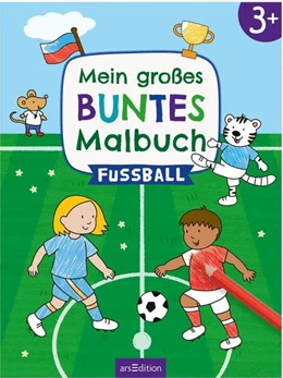 Abbildung von Mein großes buntes Malbuch - Fußball | 1. Auflage | 2024 | beck-shop.de
