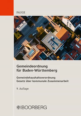 Abbildung von Pauge | Gemeindeordnung für Baden-Württemberg | 9. Auflage | 2024 | beck-shop.de