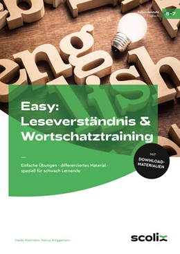 Abbildung von Markmann / Brüggemann | Easy: Leseverständnis & Wortschatztraining 5-7 | 1. Auflage | 2023 | beck-shop.de