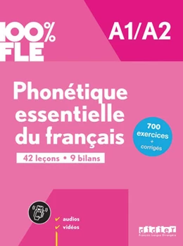 Abbildung von 100% FLE - Phonétique essentielle du français - A1/A2 | 1. Auflage | 2024 | beck-shop.de