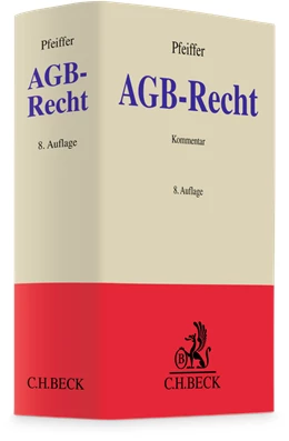 Abbildung von Pfeiffer | AGB-Recht | 8. Auflage | 2026 | beck-shop.de