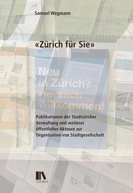 Abbildung von Wegmann | «Zürich für Sie» | 1. Auflage | 2024 | beck-shop.de