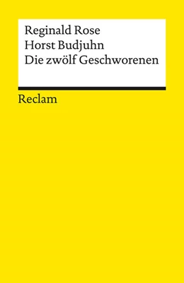 Abbildung von Rose / Budjuhn | Die zwölf Geschworenen. Für die deutsche Bühne dramatisiert von Horst Budjuhn | 1. Auflage | 2024 | beck-shop.de