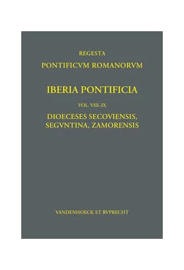 Abbildung von Berger / Engel | Iberia Pontificia. Vol. VIII-IX | 1. Auflage | 2024 | beck-shop.de