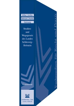 Abbildung von Wilke / Gröller | Straßen- und Wegegesetz des Landes Schleswig-Holstein | 1. Auflage | 2021 | beck-shop.de