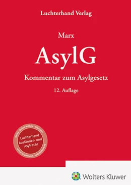 Abbildung von Marx | AsylG - Kommentar zum Asylgesetz | 12. Auflage | 2025 | beck-shop.de